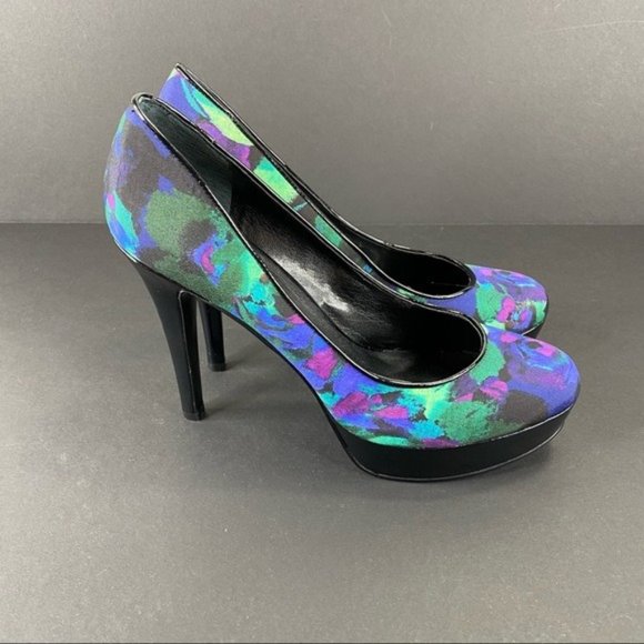 Nine West Shoes - Nine West Multicolor Guendo Heels 9.5